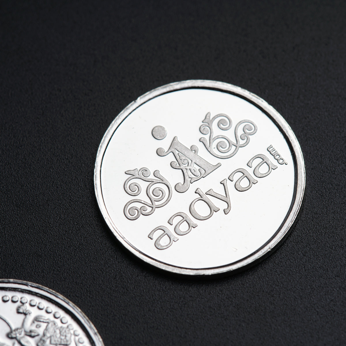 Set of 2 - Aadyaa Silver Coin - 5gm