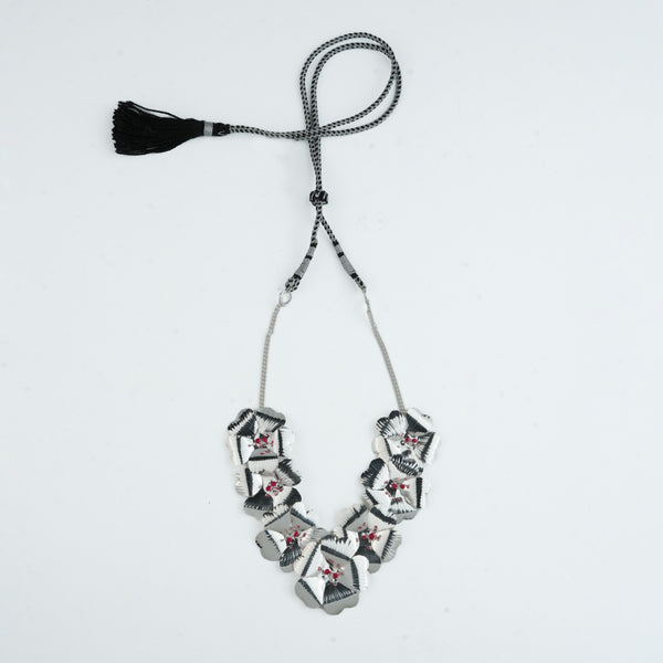 Silver Jaswandi (Hibiscus) Haar – Small