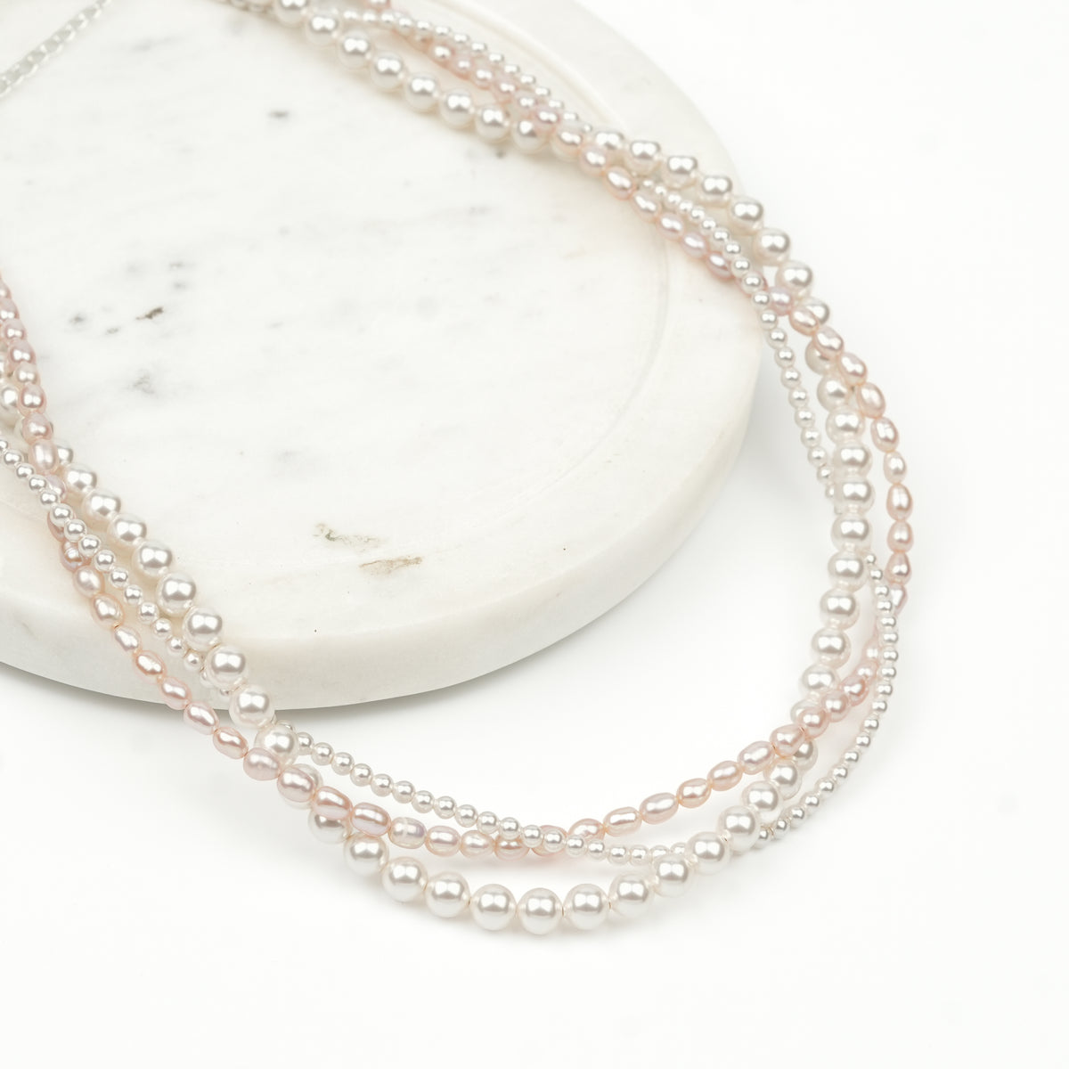 Twisted Pearl Necklace (Project Handmade)