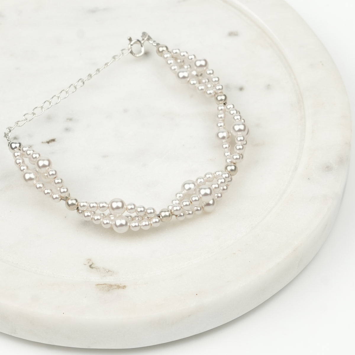 Pearl Braid Bracelet (Project Handmade)