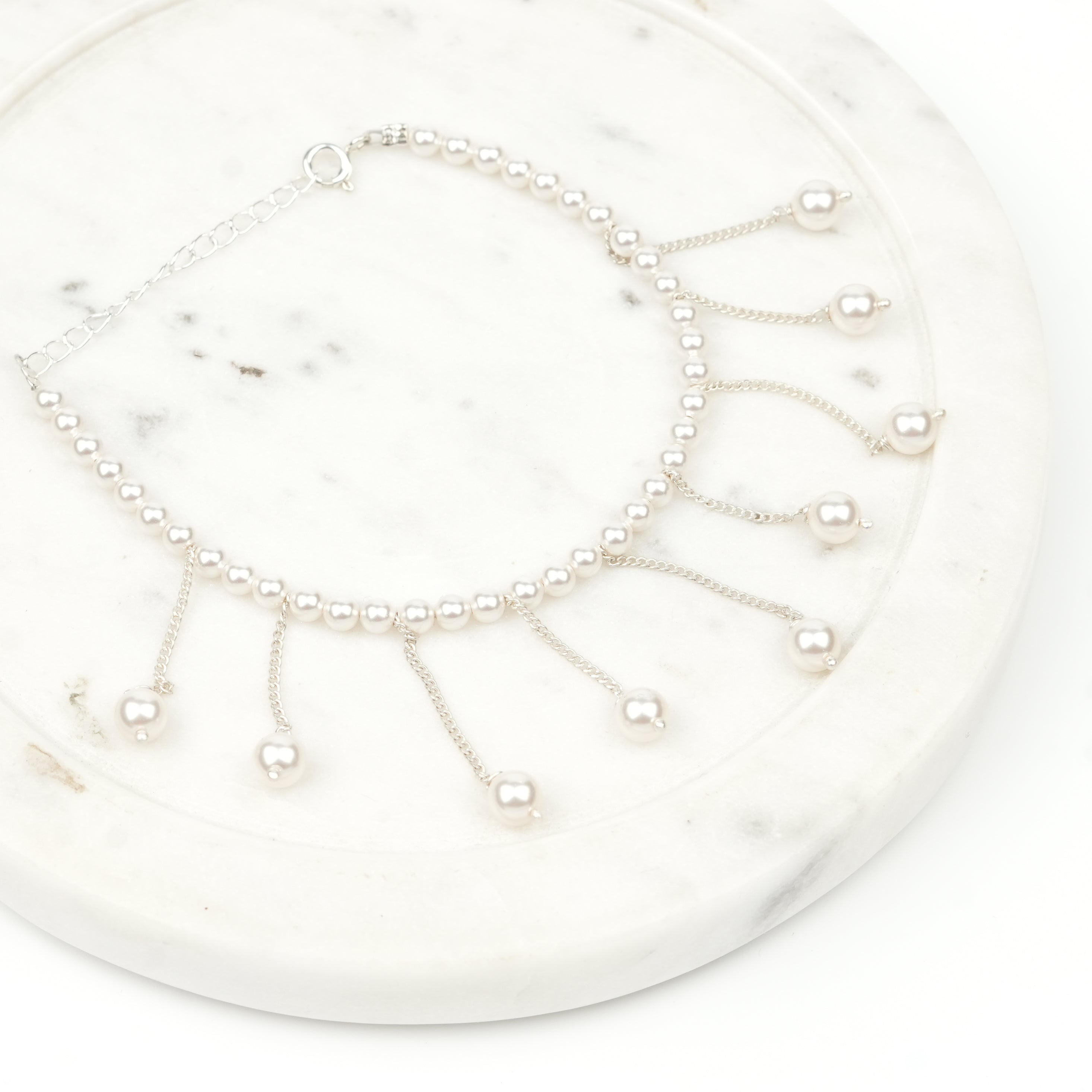 Pearl Charm Bracelet (Project Handmade)