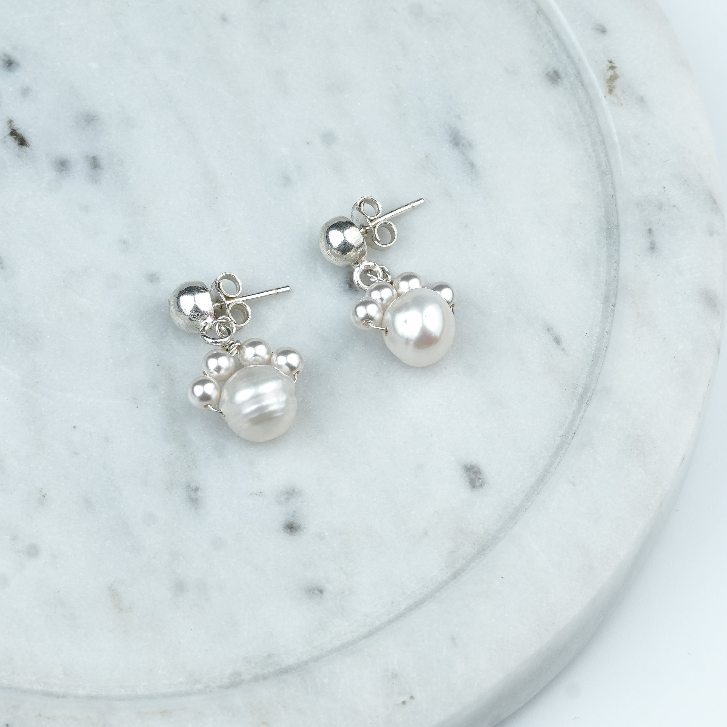 Pearl Wrap Earring (Project Handmade)