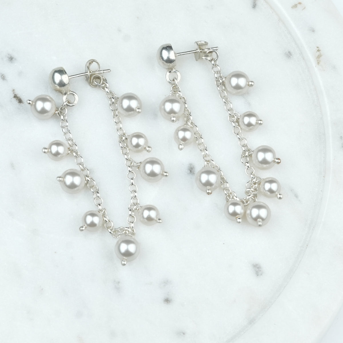 Long Pearl Trinket Earring (Project Handmade)