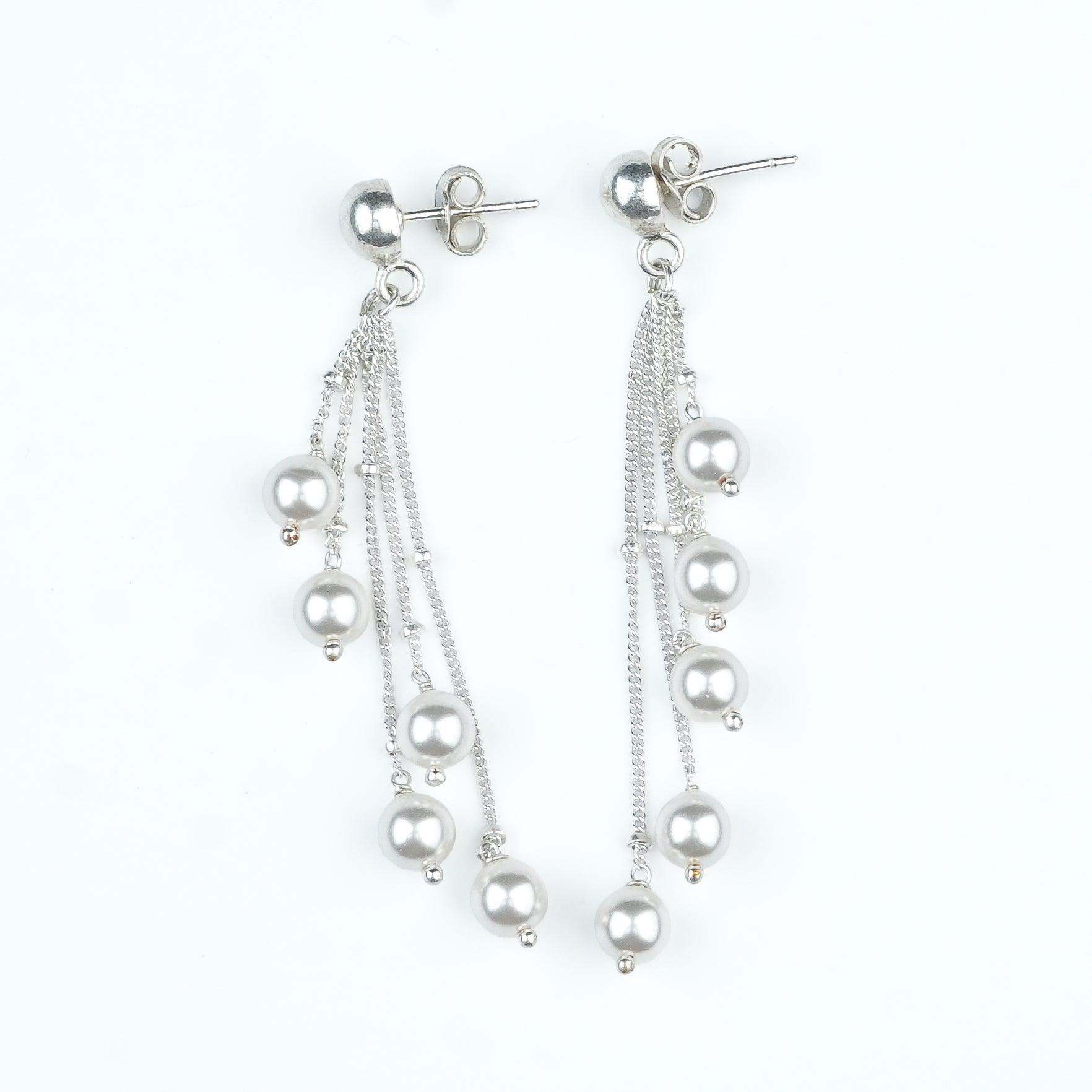 Pearl Layered Earring (Project Handmade)