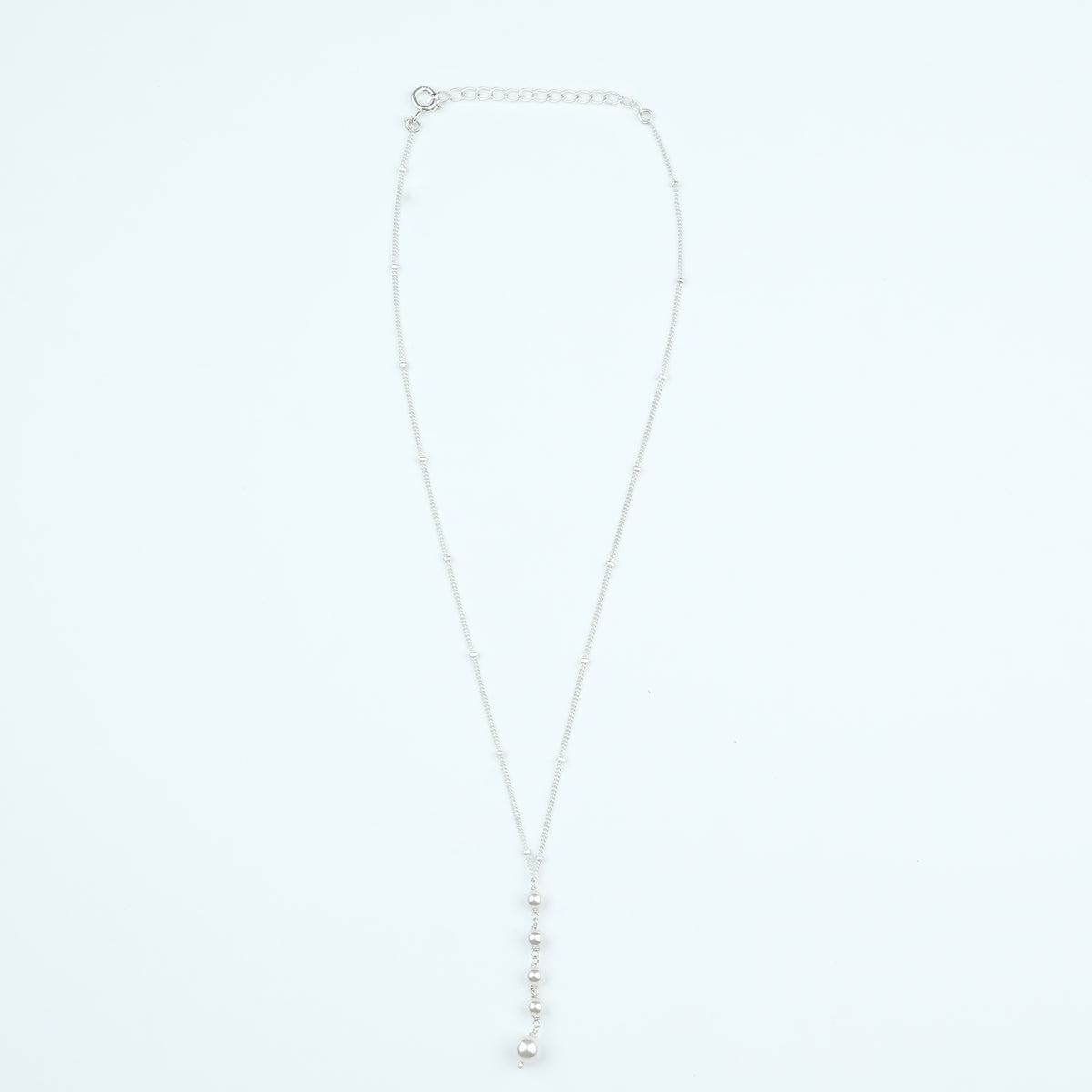 Y Pearl Necklace (Project Handmade)
