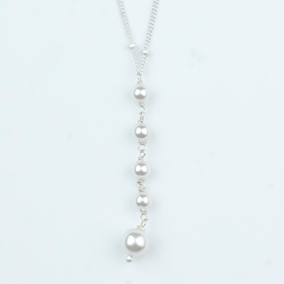 Y Pearl Necklace (Project Handmade)