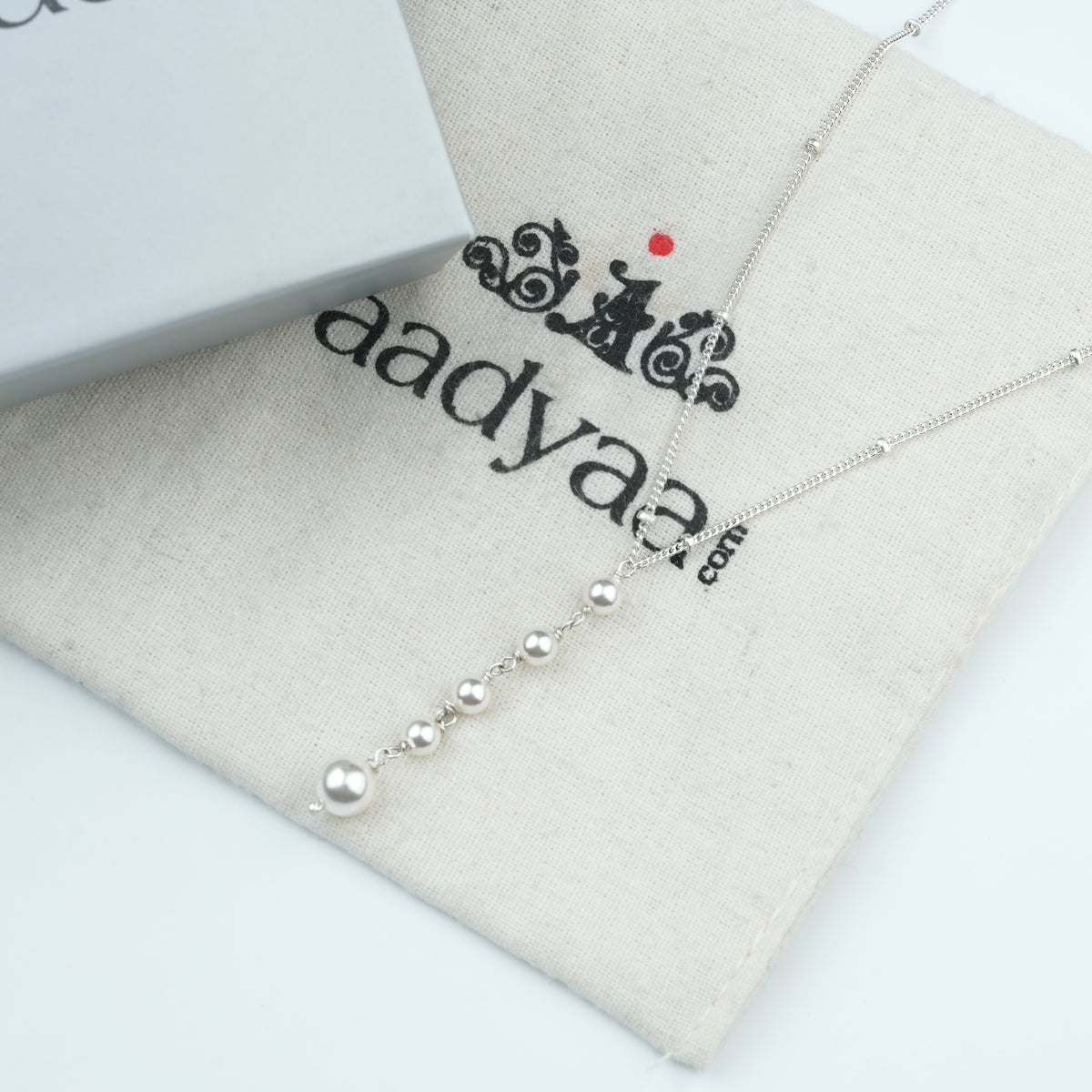 Y Pearl Necklace (Project Handmade)