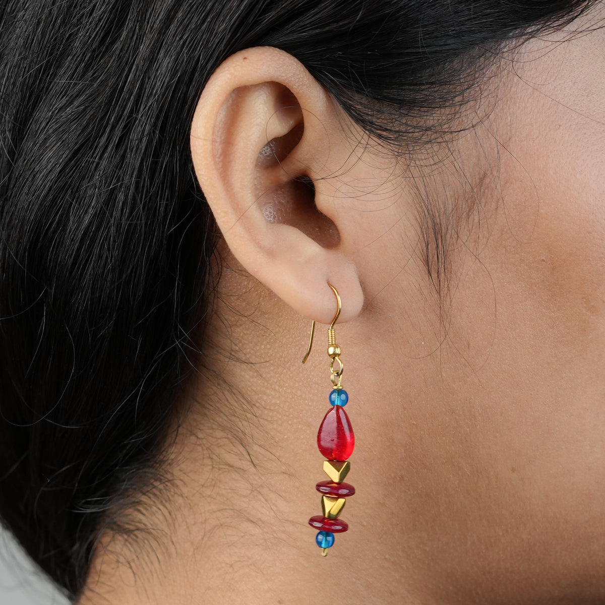 Glass Bead Earrings