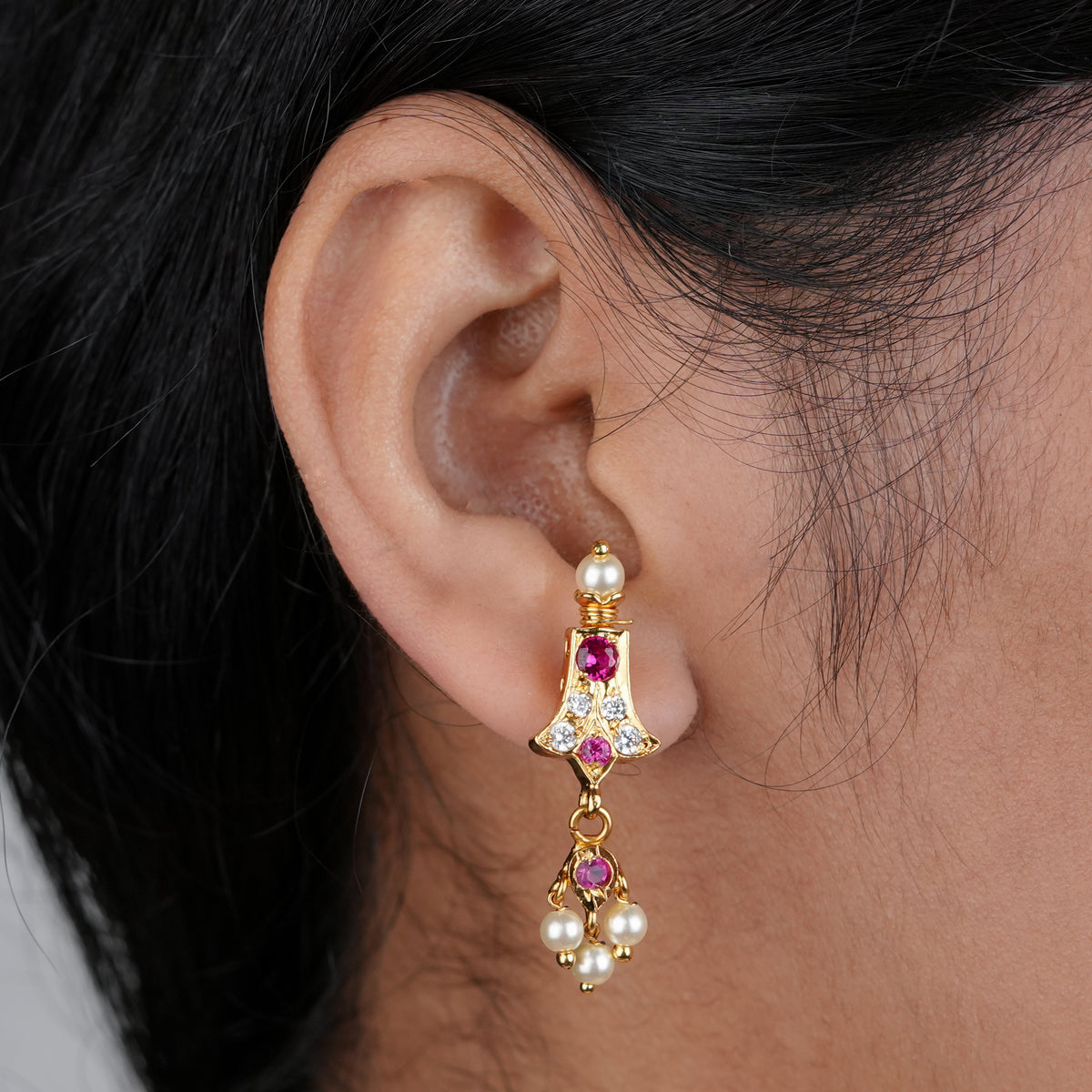 22K Gold Plated Fashion Chinchpeti