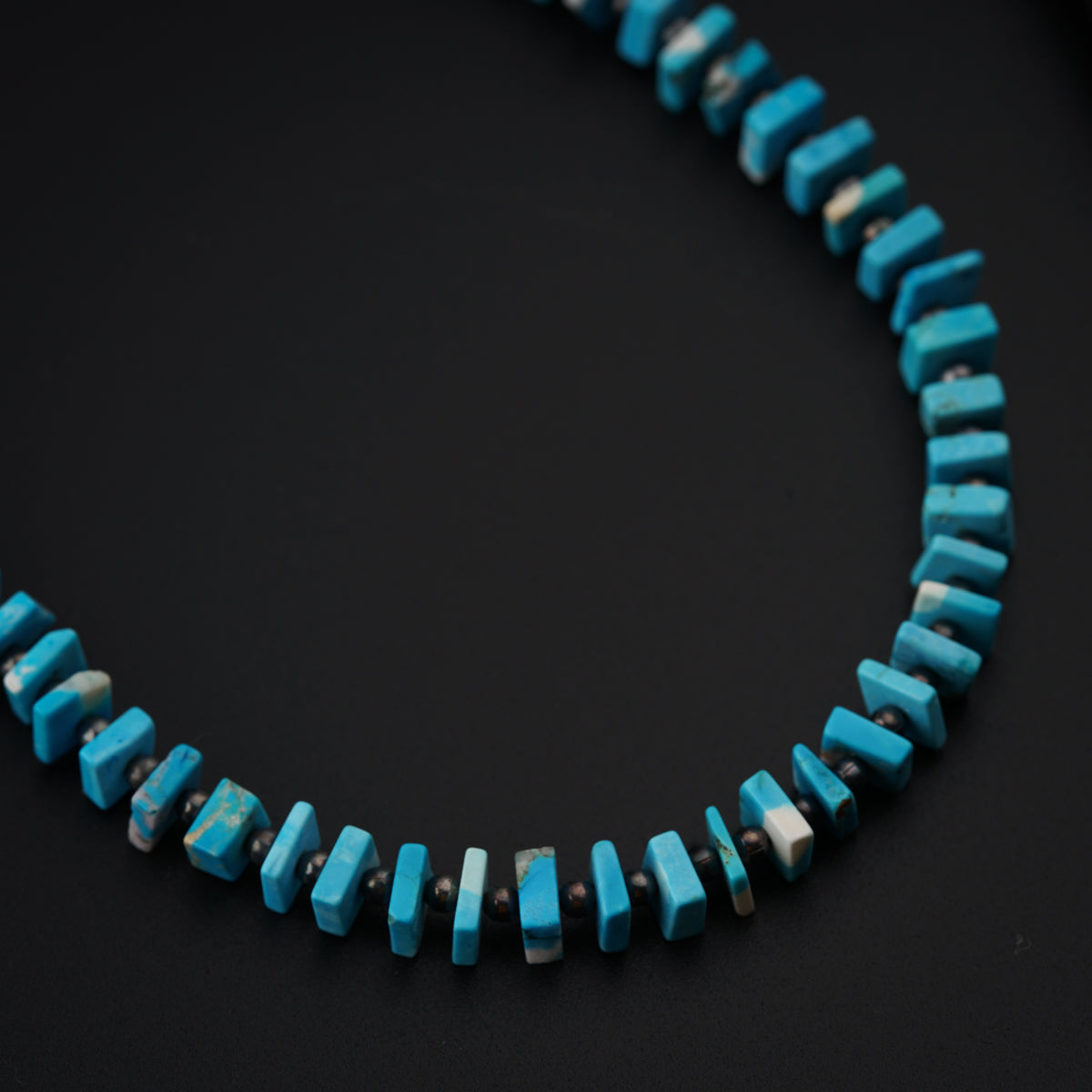 Turquoise Necklace with Pearl
