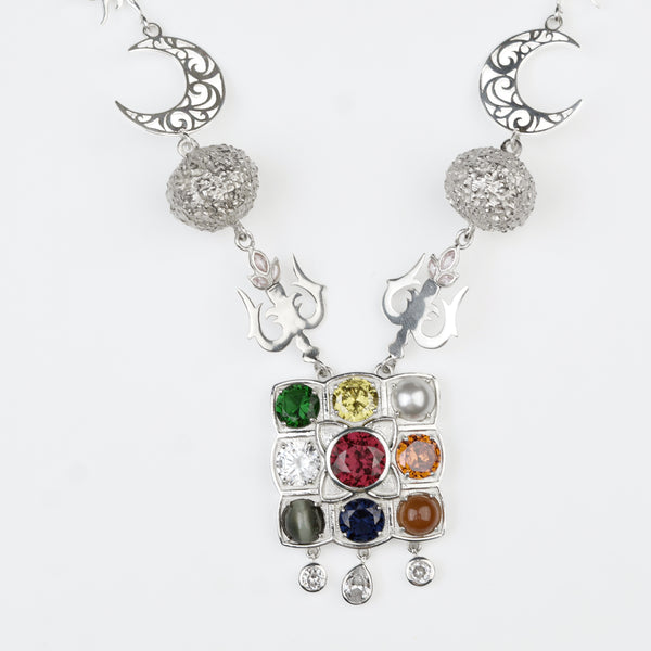 Silver Durga Necklace (Made to Order)