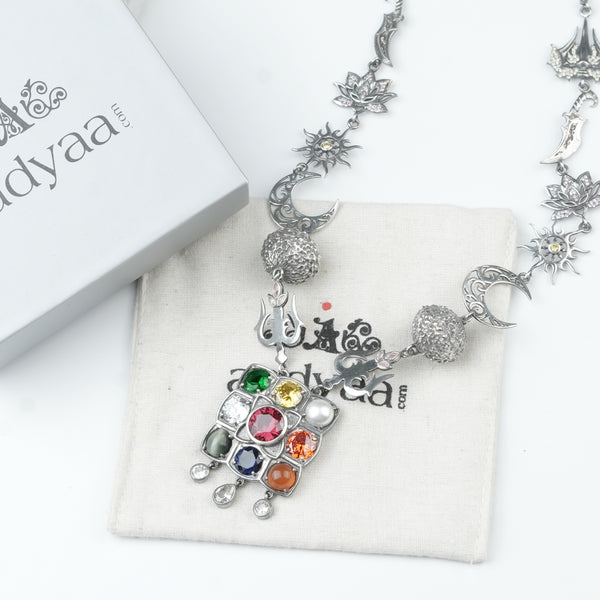 Silver Durga Necklace (Made to Order)