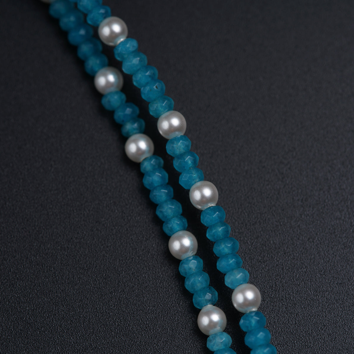 Silver Choker Jade with High Quality Pearls