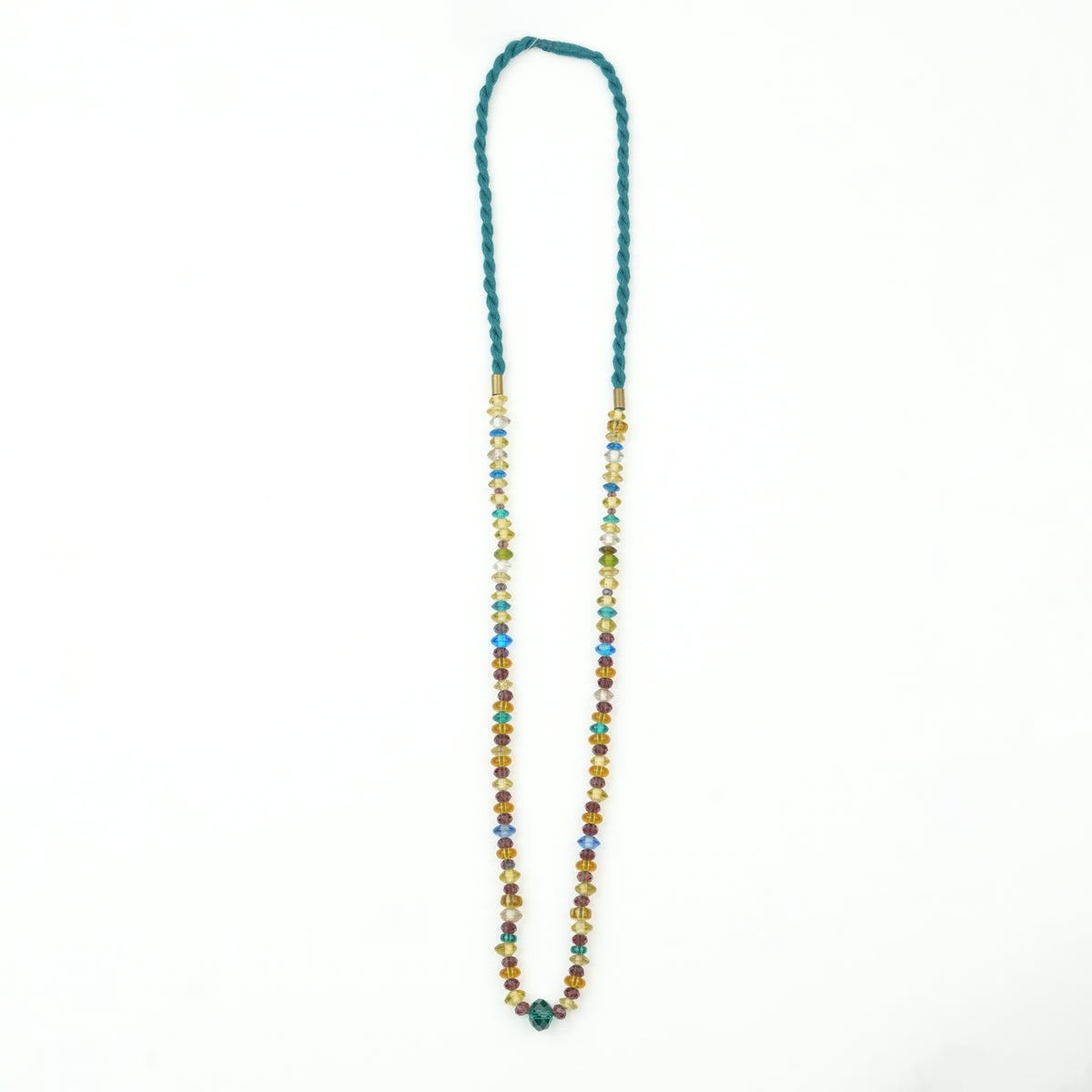 Multicolour Glass Bead Necklace