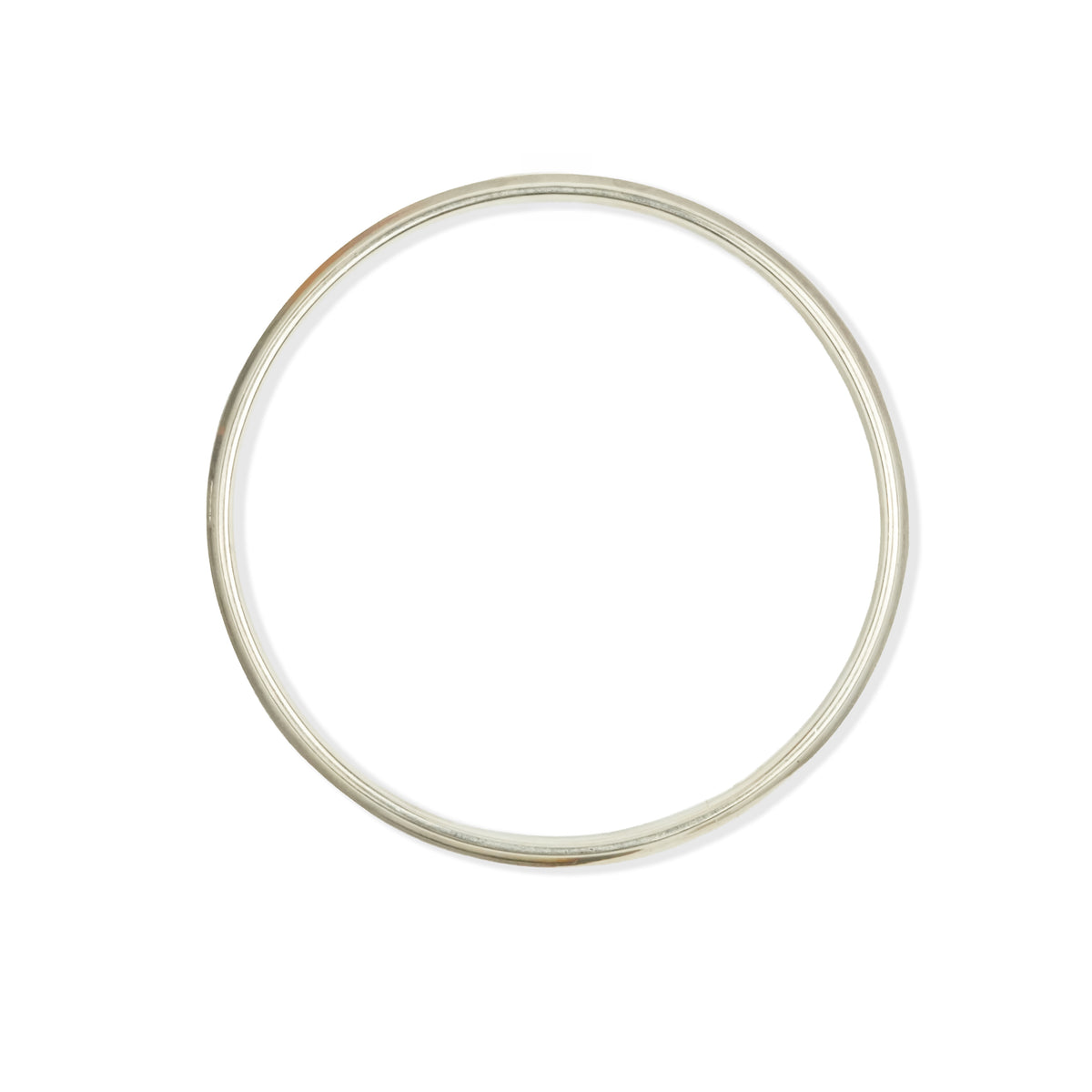 Silver Unisex Plain Kada