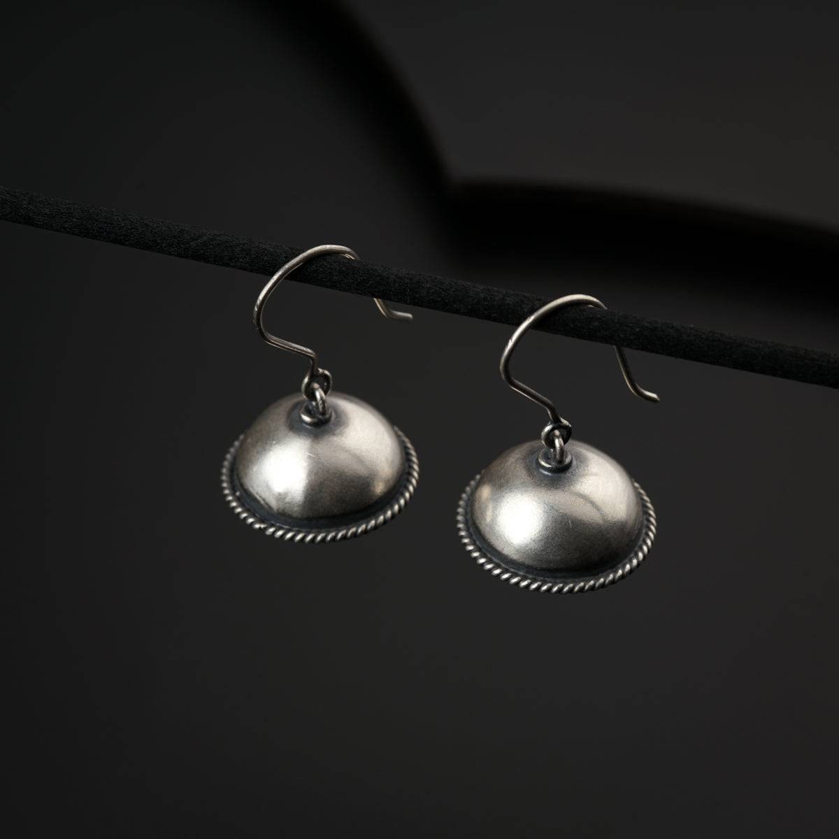 Silver Medium Vatee Jhumki