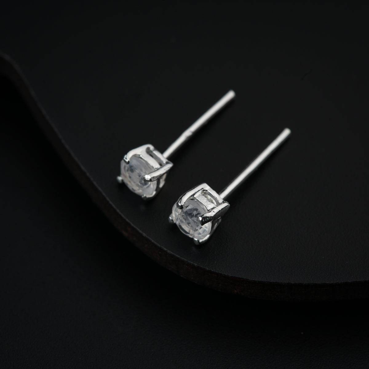 Silver Studs with RMS Cut