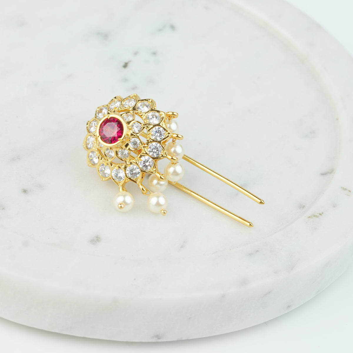 22K Gold Plated Fashion Hairpin