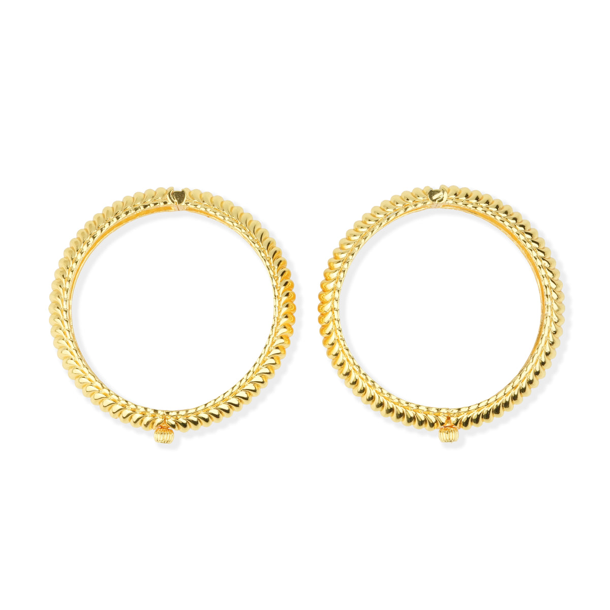 22K Gold Plated Fashion Lightweight Shindeshahi Tode (Pair)