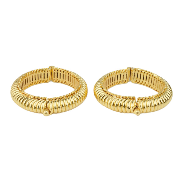 22K Gold Plated Fashion Shindeshahi Tode (Pair)