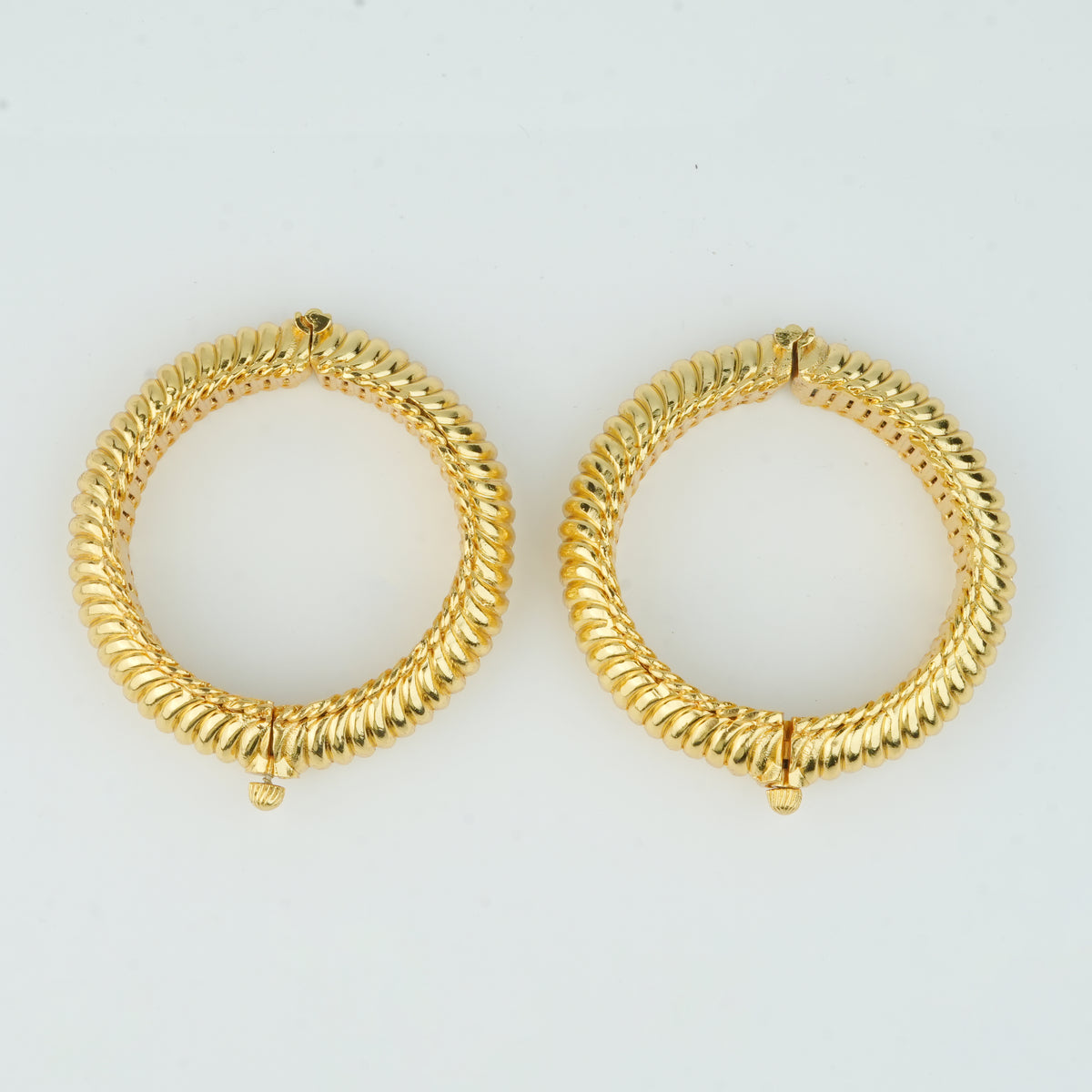 22K Gold Plated Fashion Shindeshahi Tode (Pair)