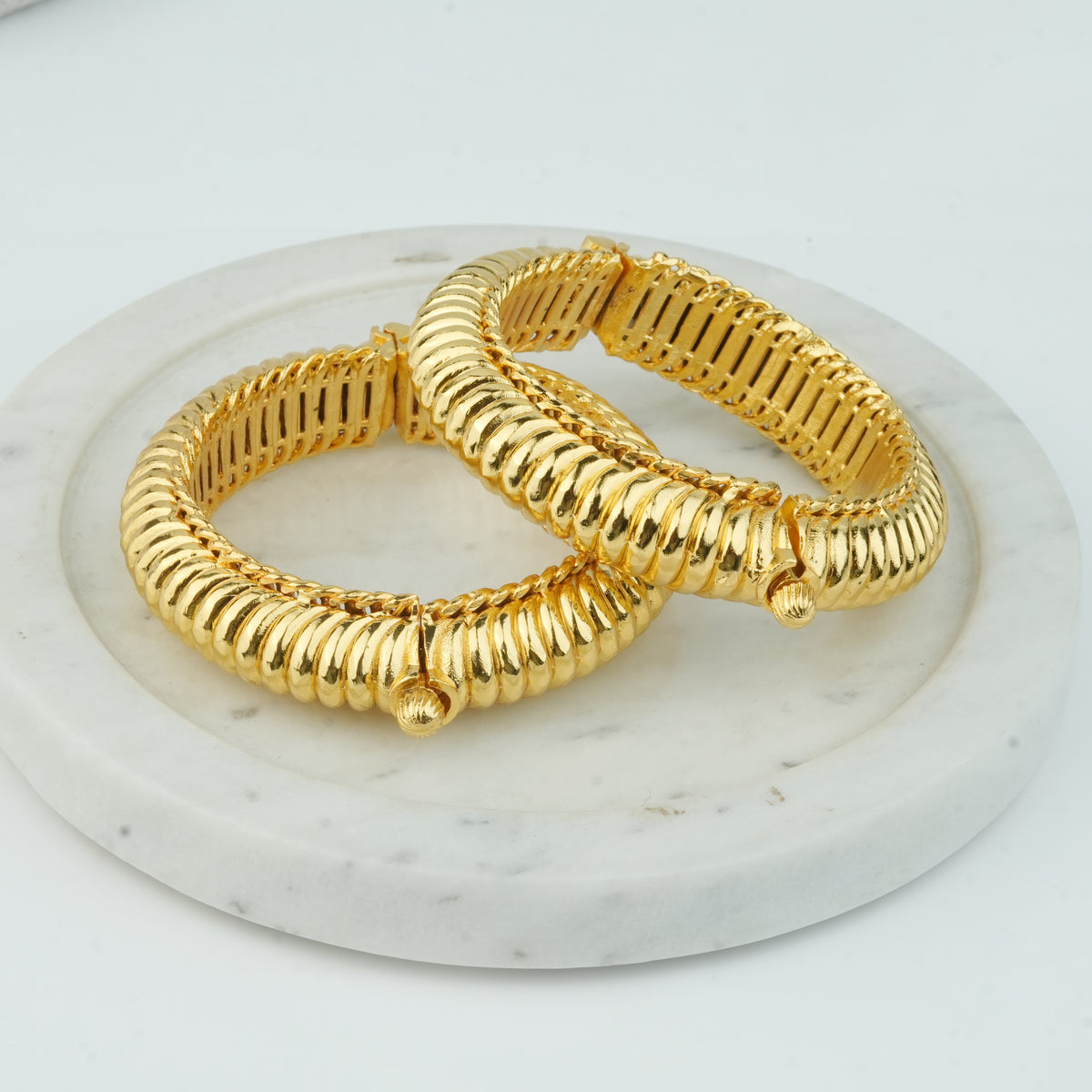 22K Gold Plated Fashion Shindeshahi Tode (Pair)