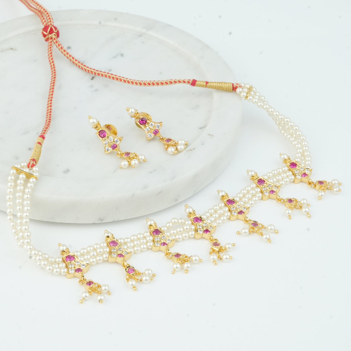 22K Gold Plated Fashion Chinchpeti