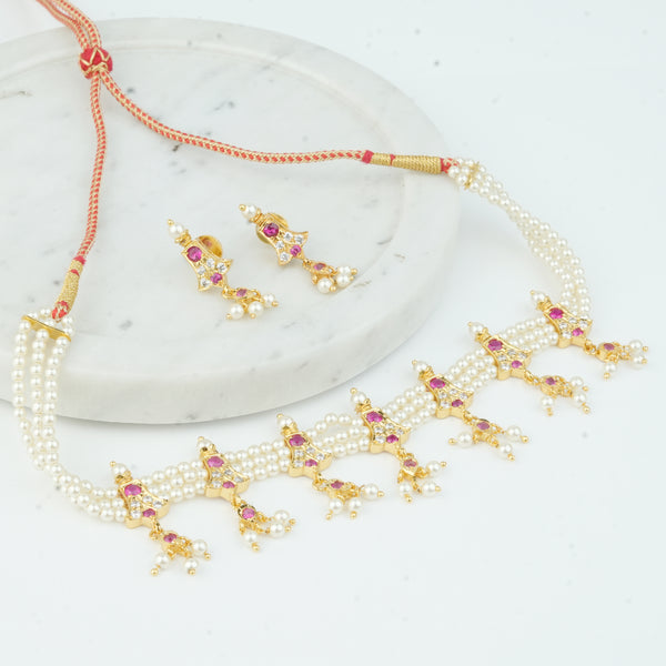 22K Gold Plated Fashion Chinchpeti