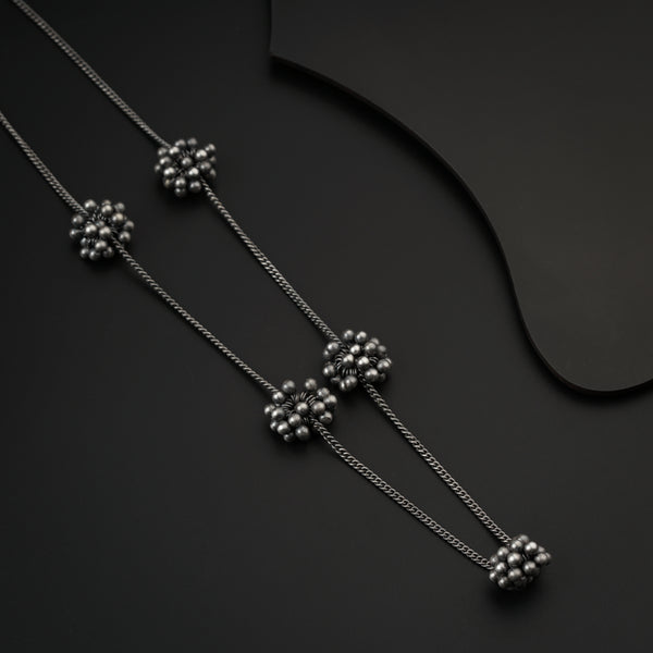 Silver Ghungroo Chain