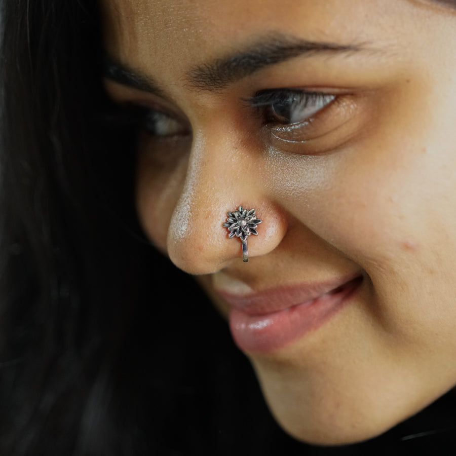 Tiny Flower Nose Stud in Sterling Silver, Flower Nose Stud, Silver Nose Stud,  Multiple Piercings, Helix Stud, Tiny Nose Stud, Body Piercing - Etsy | Nose  piercing jewelry, Nose jewelry, Cute nose piercings