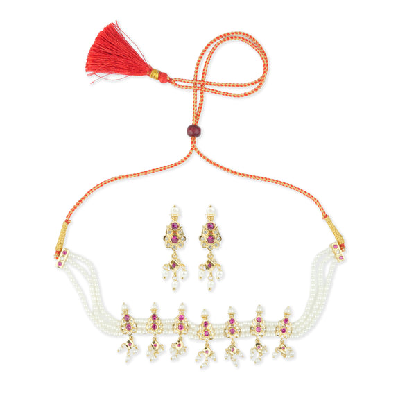 22K Gold Plated Fashion Chinchpeti