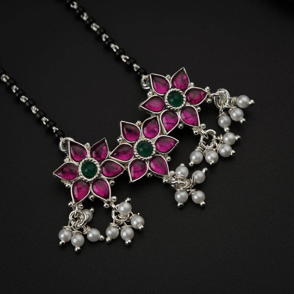 Bageecha Pink Nakshatra Mangalsutra Set
