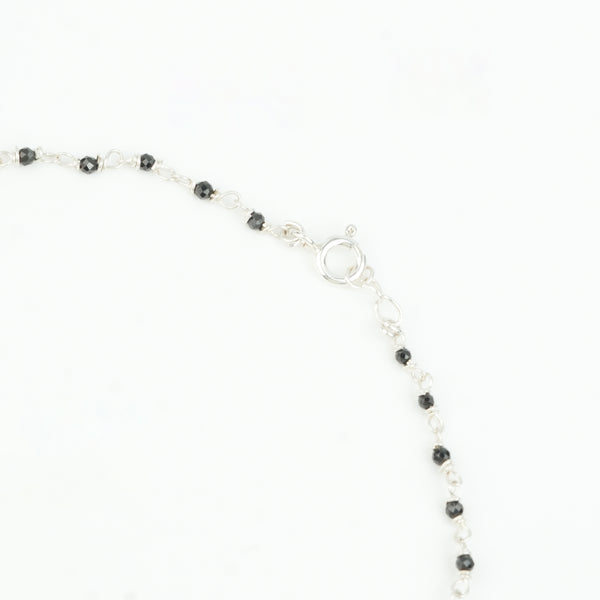 Black Spinel Statement Necklace (Project Handmade)