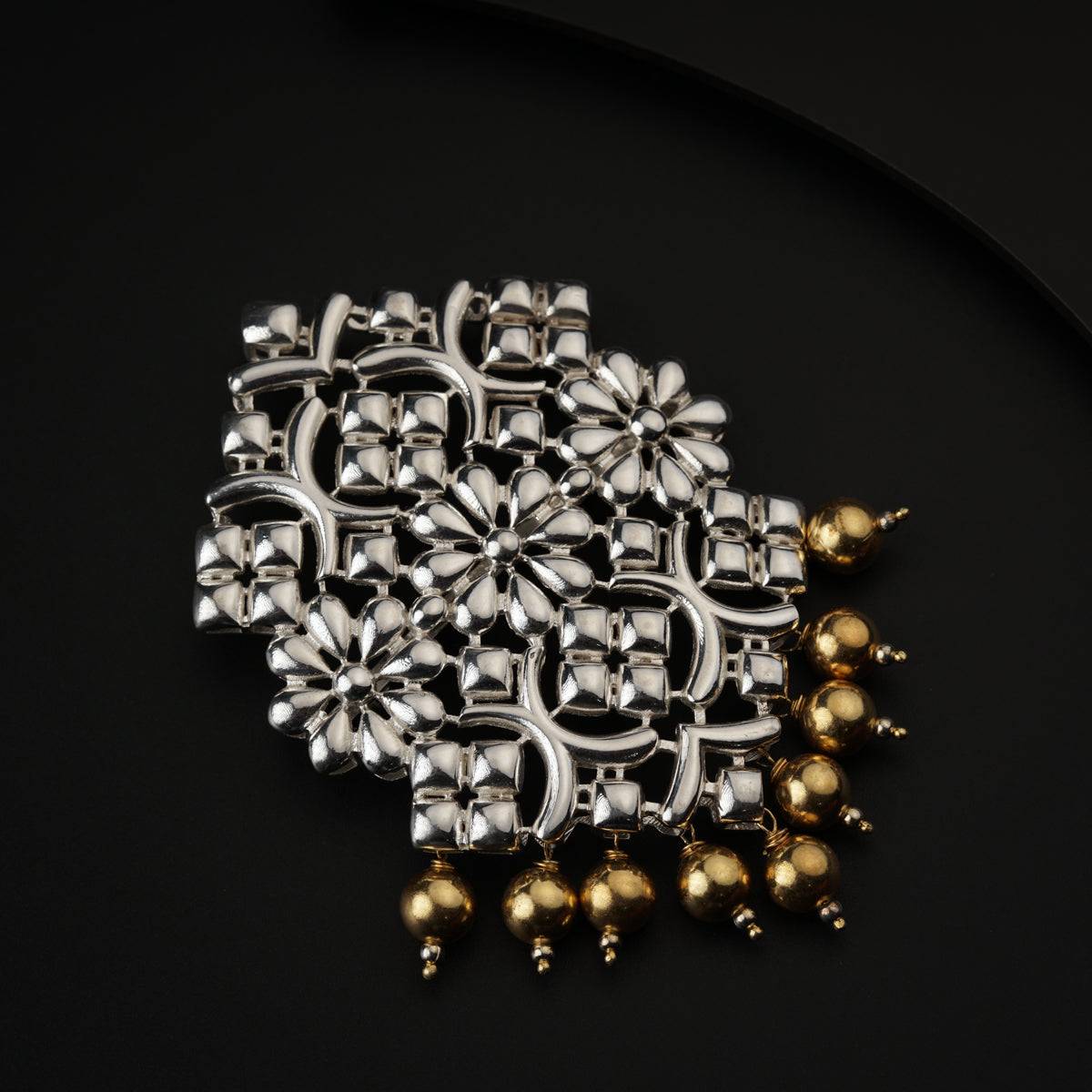 The Kusum Filigree Brooch: Big