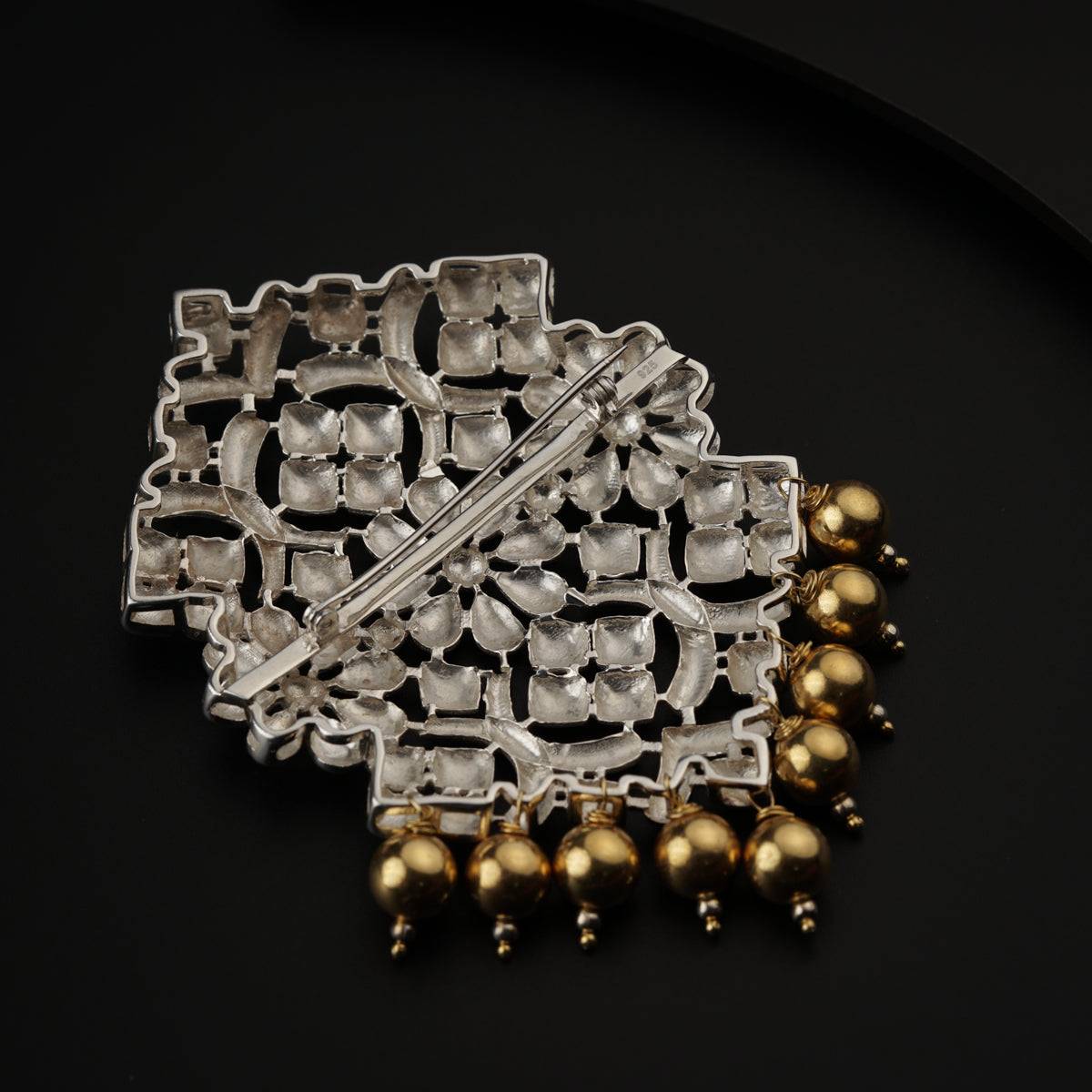 The Kusum Filigree Brooch: Big