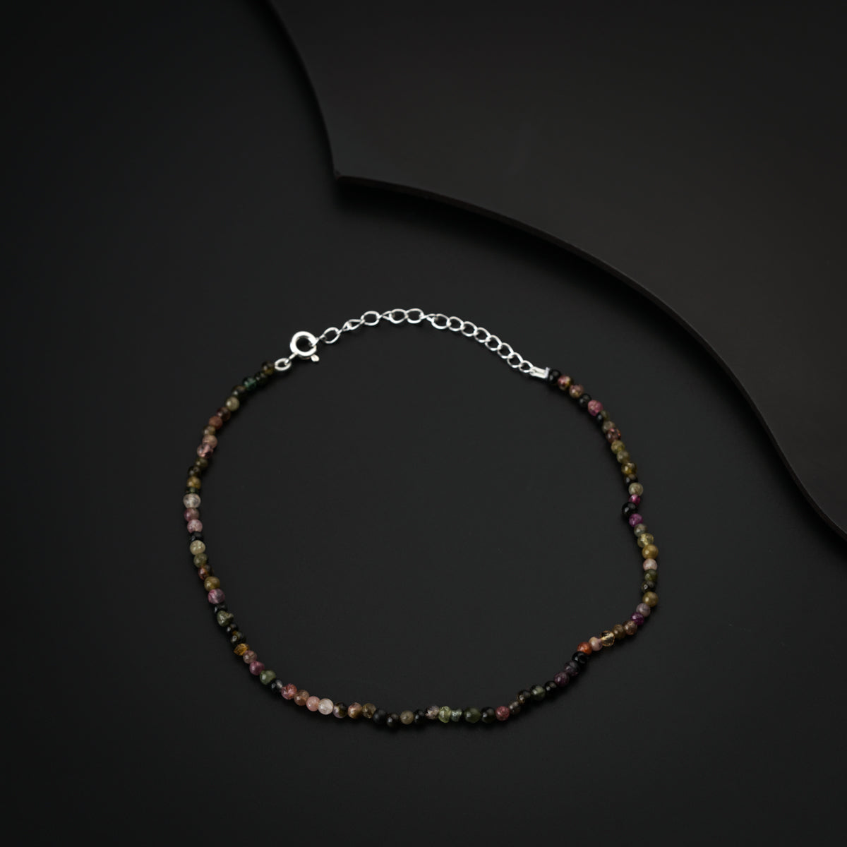 Multicolor Tourmaline Anklet