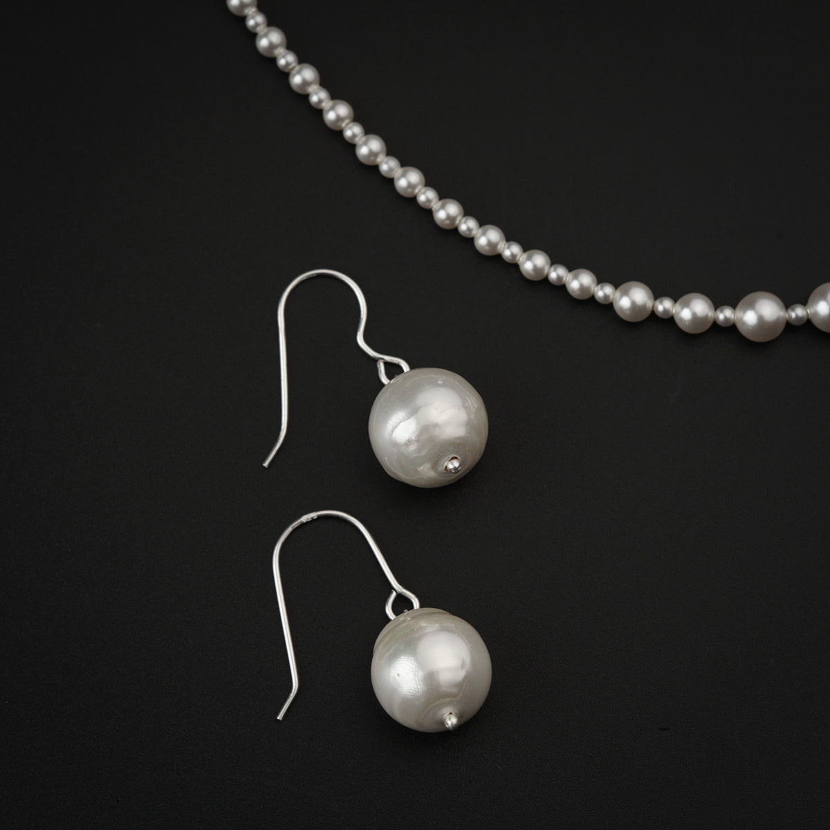 Pearl Elegance Silver Set