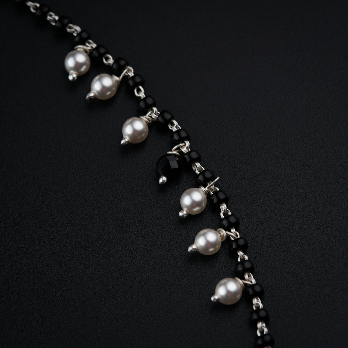 Mangalsutra Bracelet with Pearl