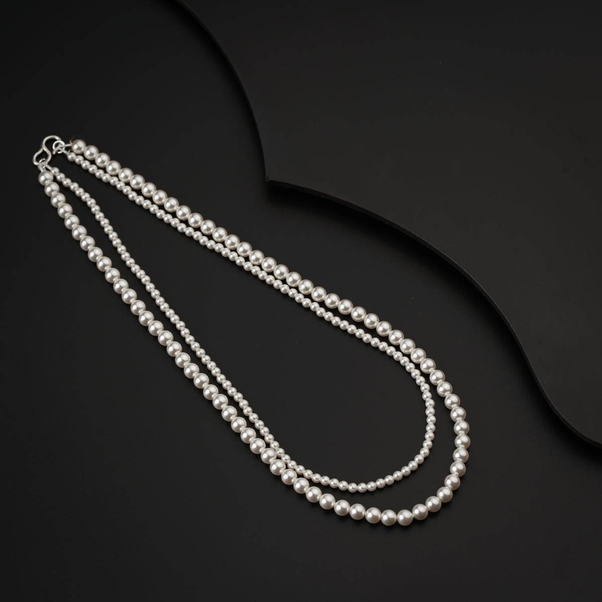 Double Layer Pearl Necklace