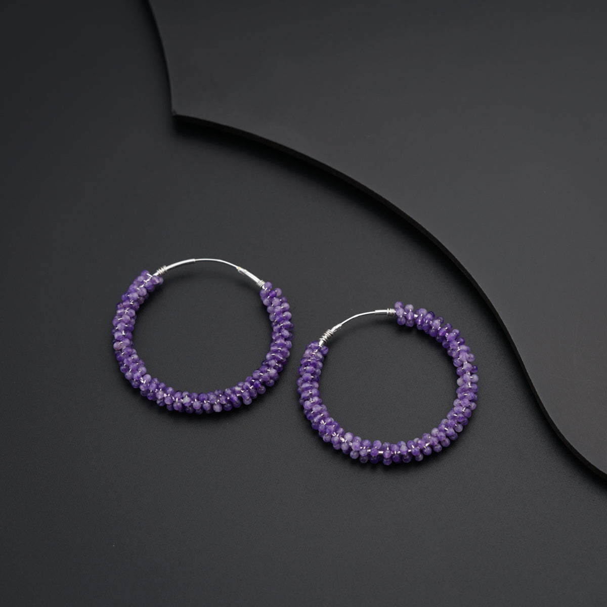 ChicSilver February Birthstone Earrings for Women 925 Sterling Silver Small  Round Amethyst Stud Earrings - Walmart.com