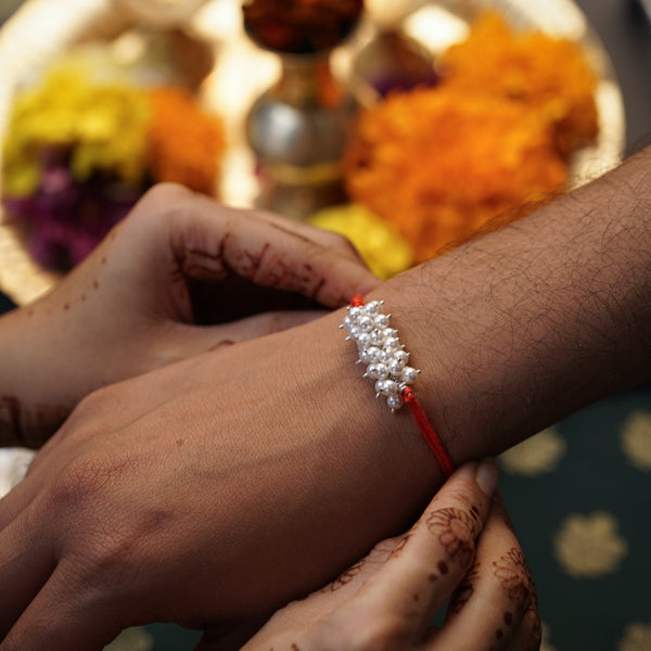 Handmade Pearl Rakhi