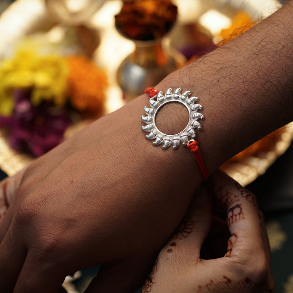 Silver Koyari Rakhi