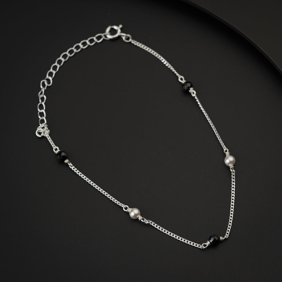 Silver Chain Anklet