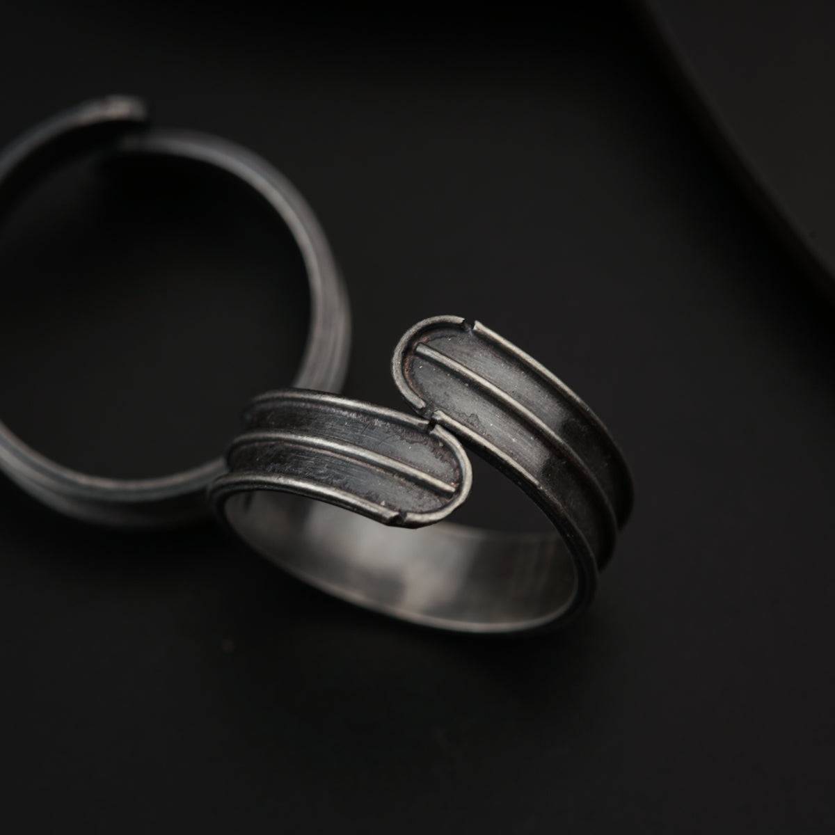 Silver Oxidized Toering