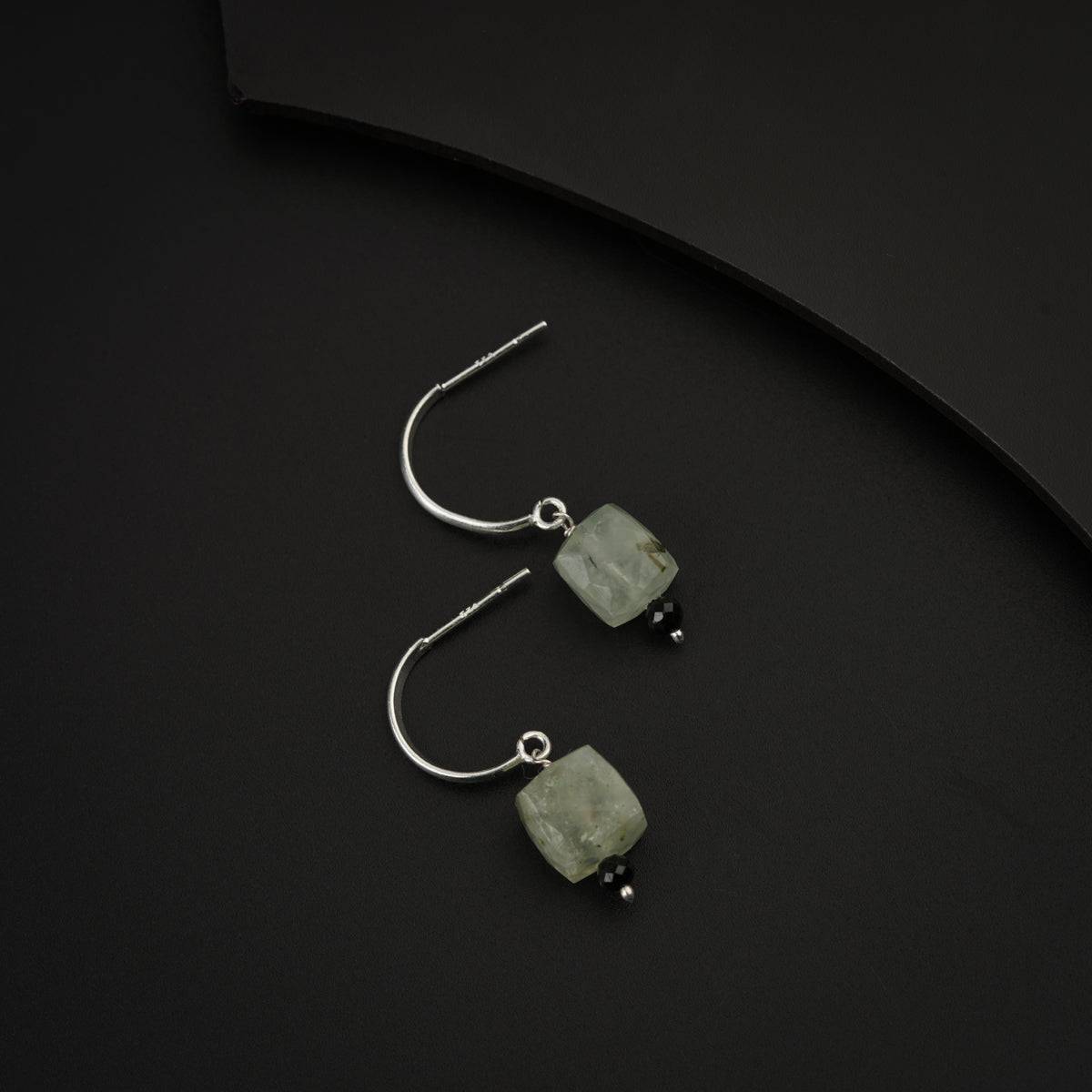 Peridot Silver Earring