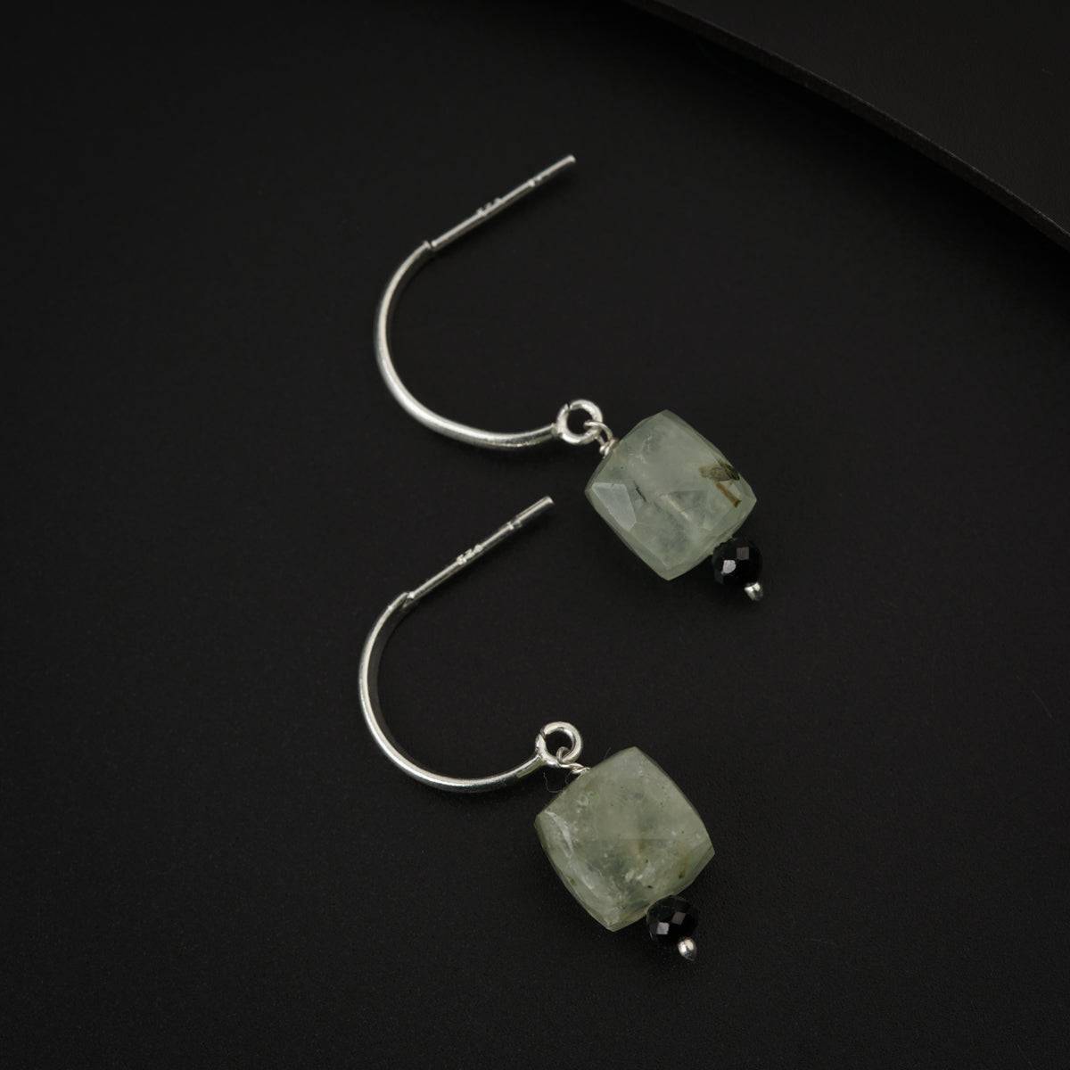 Peridot Silver Earring