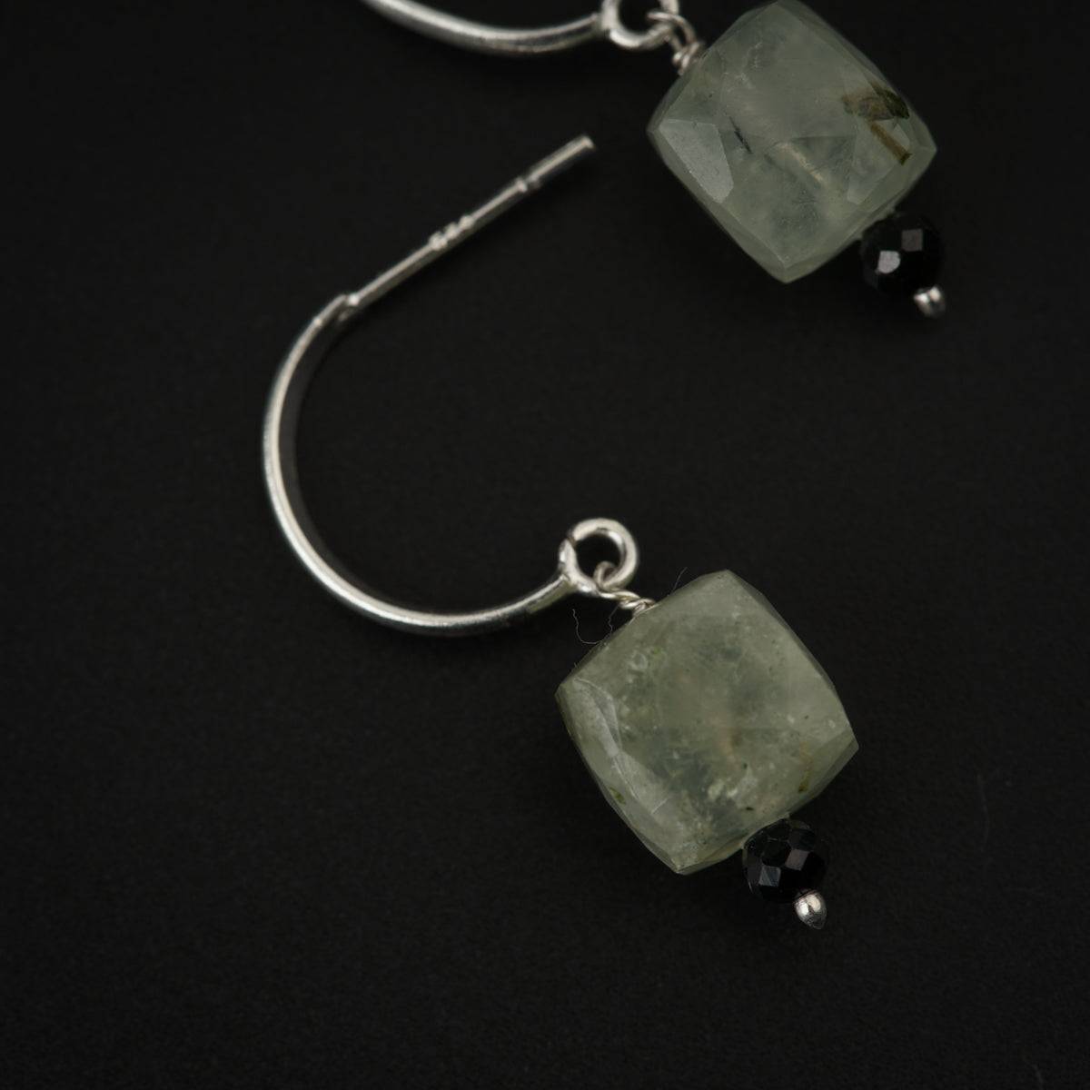 Peridot Silver Earring