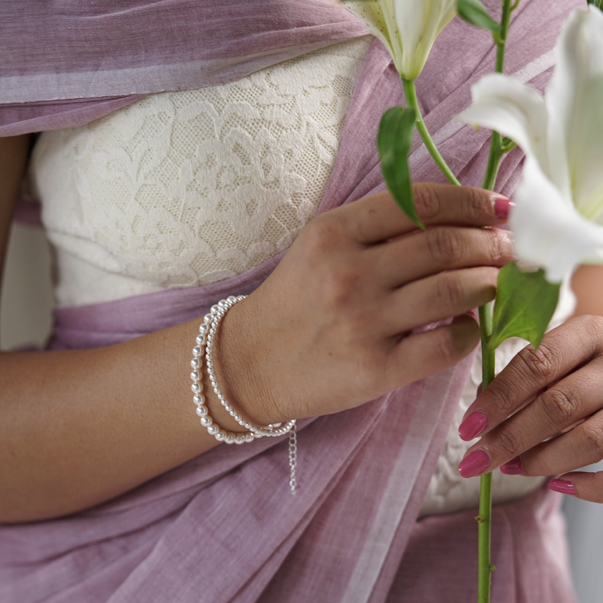 Double Layer Pearl Bracelet