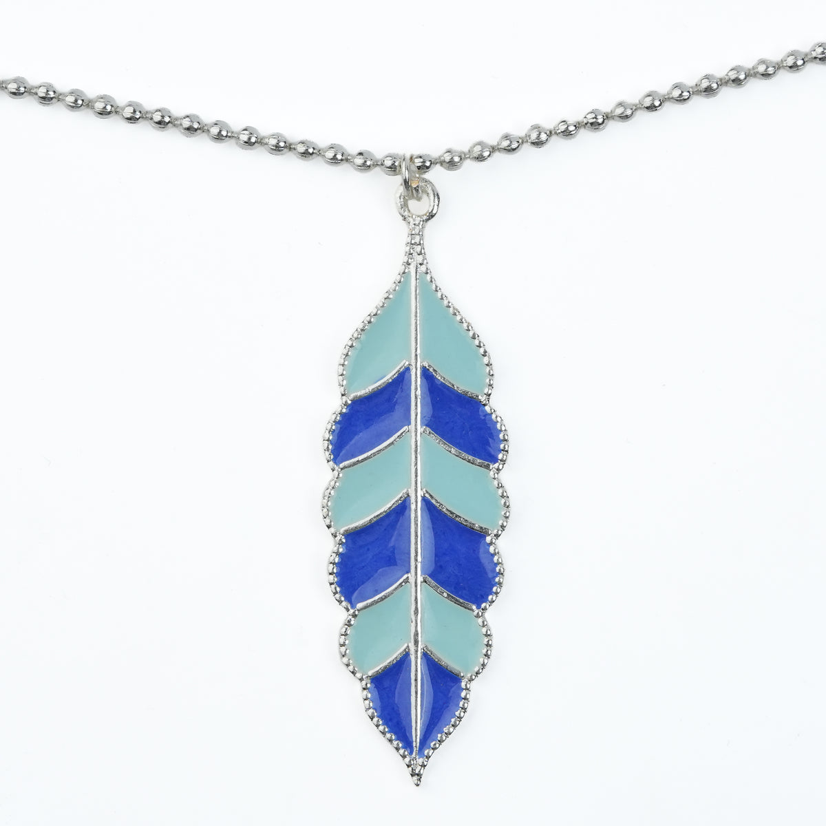Silver Plated Evil Eye Toran with Enamel