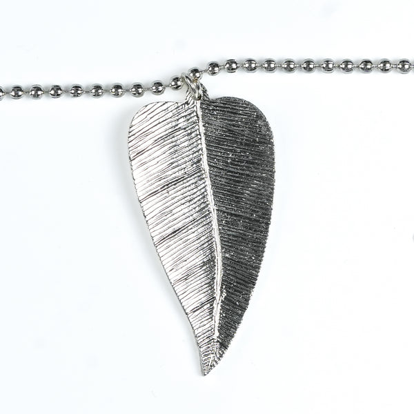 Silver Plated Leaf & Peacock Toran with Pink Enamel